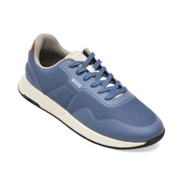 Pantofi sport BOSS albastri, 3962, din material textil