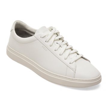 Pantofi sport BOSS albi, 2853, din piele naturala