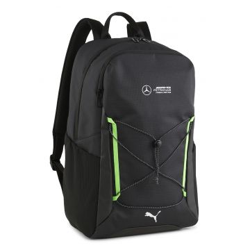 Rucsac cu buzunare laterale din plasa MAPF1 - Negru