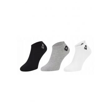 Set Sosete Scurte -  1.20.00001-2-3 - 70% Bumbac - 28% Poliester - 2% Elastan - Respirabile - Placute Pentru Piele - Multicolore