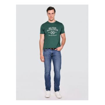 Tricou cu imprimeu contrastant Marr