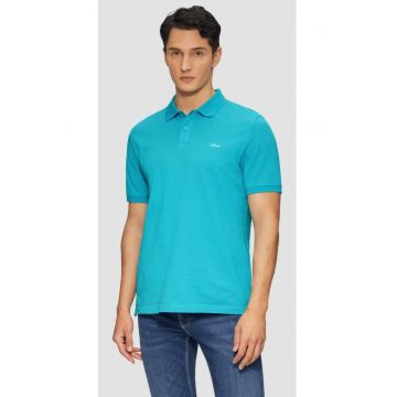 - Tricou polo din bumbac pique