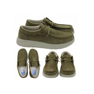 Wally Comf Suede - Verde masliniudwqf - Verde masliniu