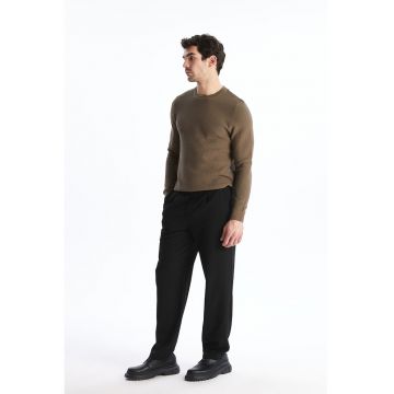 Pantaloni chino regular fit - Negru