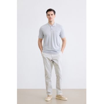 Pantaloni chino slim fit - Bej deschis