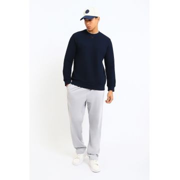 Pantaloni de pijama cu snur - Gri deschis