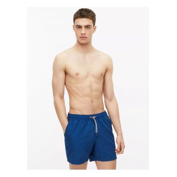 Pantaloni scurti barbati pentru inot cu croiala Regular fit - Albastru inchis -