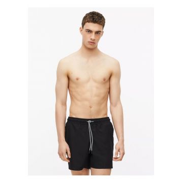 Pantaloni scurti barbati pentru inot cu croiala Regular fit - Negru -