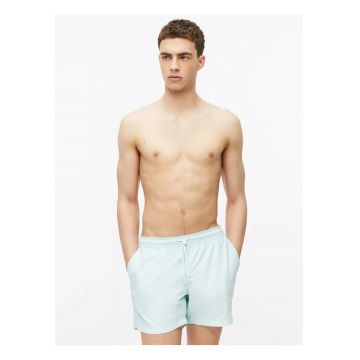 Pantaloni scurti barbati pentru inot cu croiala Regular fit - Turcoaz deschis -