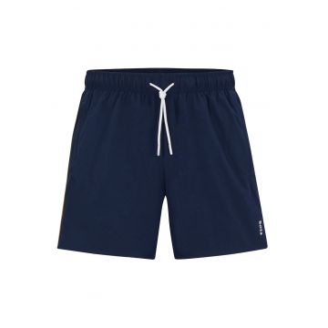 Pantaloni scurti de baie cu snur Iconic - Albastru