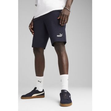 Pantaloni scurti din bumbac cu logo Essential No.1 - Negru