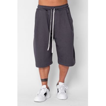 Pantaloni scurti Super Oversized Grey Anthracite 21486