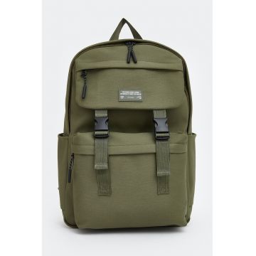 Rucsac cu buzunare exterioare - Verde masliniu