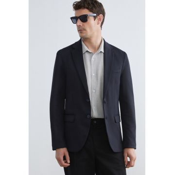 Sacou slim fit - Albastru ultramarin