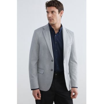 Sacou slim fit - Gri