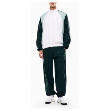 Trening barbati  TENNIS PRO M T-SUIT T-TOP FZ CH PL ST COLORBLOCK - Poliester - Verde