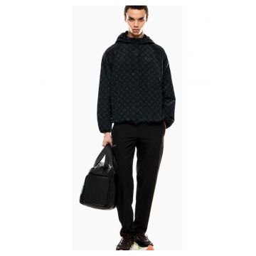 Trening barbati  VENTUS7 M T-SUIT HOODIE FZ CH GRAPHIC - Poliester - Negru - Negru