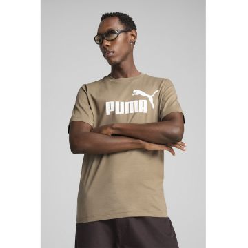 Tricou cu imprimeu logo ESS No. 1 - Maro deschis