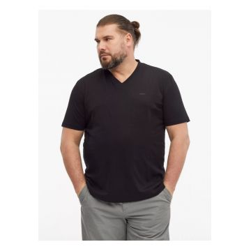 Big Sizes Tricou cu anchior - barbati big sizes - din bumbac - Regular fit - Negru -