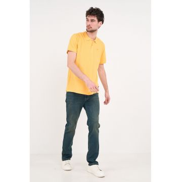 Blugi slim fit - Albastru teal