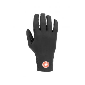 Manusi ciclism -  Material textil - Negru -