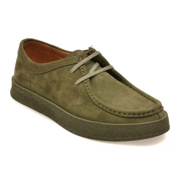 Mocasini GRYXX kaki, M71802, din nabuc