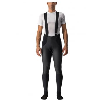 Pantaloni ciclism cu bretele barbati  Sorpasso RoS Wind - Negru