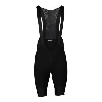 Pantaloni scurti ciclism cu bretele barbati  Raceday - Negru