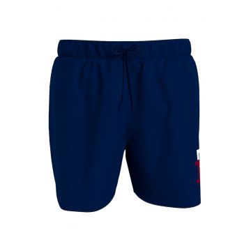 Pantaloni scurti de baie cu talie ajustabila