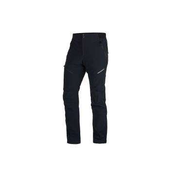 Pantaloni stretch si usori de trekking pentru barbati Fiorenzo manual - Negru
