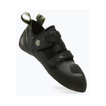 Pantofi de alpinism pentru barbati  Kronos - Microfibra - Negru - Negru