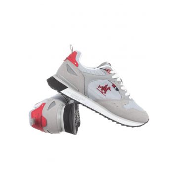 Pantofi sport cu detaliu logo brodat -