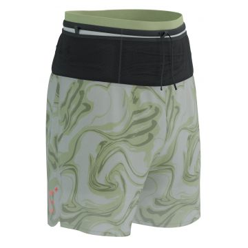 Sort alergare barbati  Trail Racing 2-In-1 SS 2025 - Verde/Negru