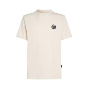 Tricou barbatesc  O'Riginals - grafic anii '70 - regular fit - bej - bumbac -