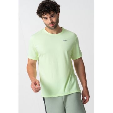 Tricou cu tehnologie Dri-Fit - pentru alergare Miler - Verde lime