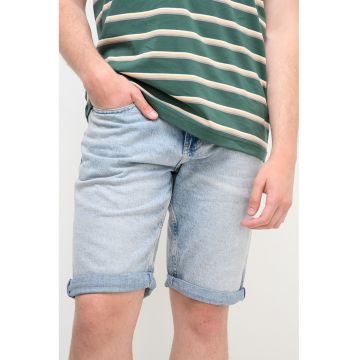 Bermude slim-fit din denim Ronnie - Albastru