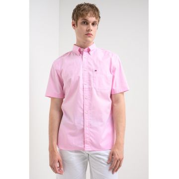 Camasa Oxford din amestec de bumbac - Roz pastel