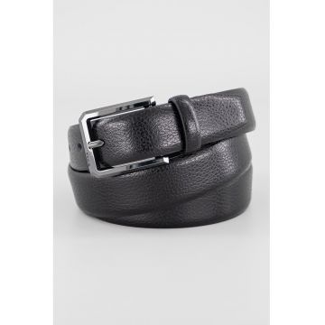Curea din piele Caleb - Negru