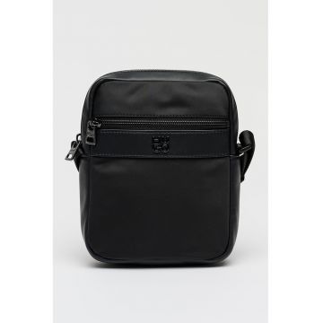 Geanta crossbody cu fermoar Quantic - Negru