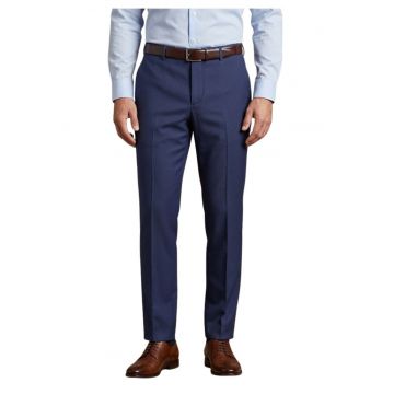 Pantaloni de costum din lana slim fit -