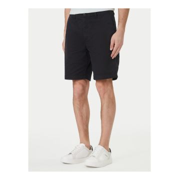 Pantaloni scurti chino din amestec de bumbac - Negru