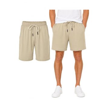 Pantaloni scurti cu buzunare laterale