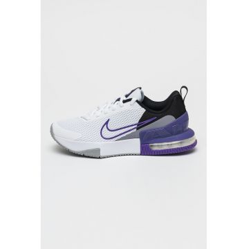 Pantofi Air Max Alpha Trainer 6 din plasa - pentru fitness - Negru/Violet/Alb optic