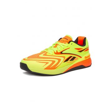 Pantofi sport barbati -  galben - material sintetic - design modern