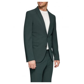 Sacou elegant barbati - croiala Slim fit - Verde inchis -