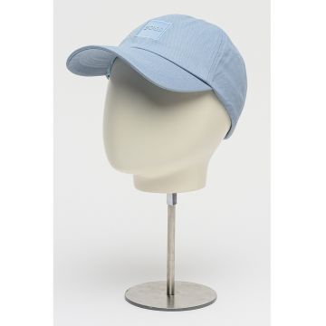 Sapca baseball cu inchidere velcro Darrel - Albastru pastel