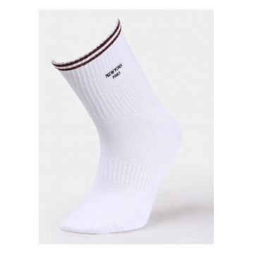 Sosete Barbati  alb - modern fit - bumbac - White