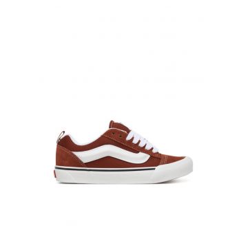 Tenisi barbati -  unisex - piele naturala - rosu