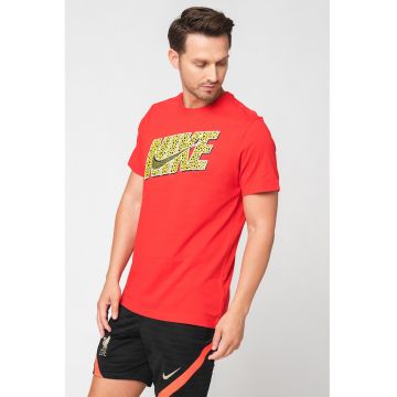 Tricou cu imprimeu logo Sportswear Swoosh - Rosu
