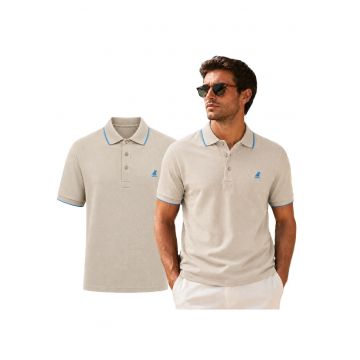 Tricou polo cu nasturi
